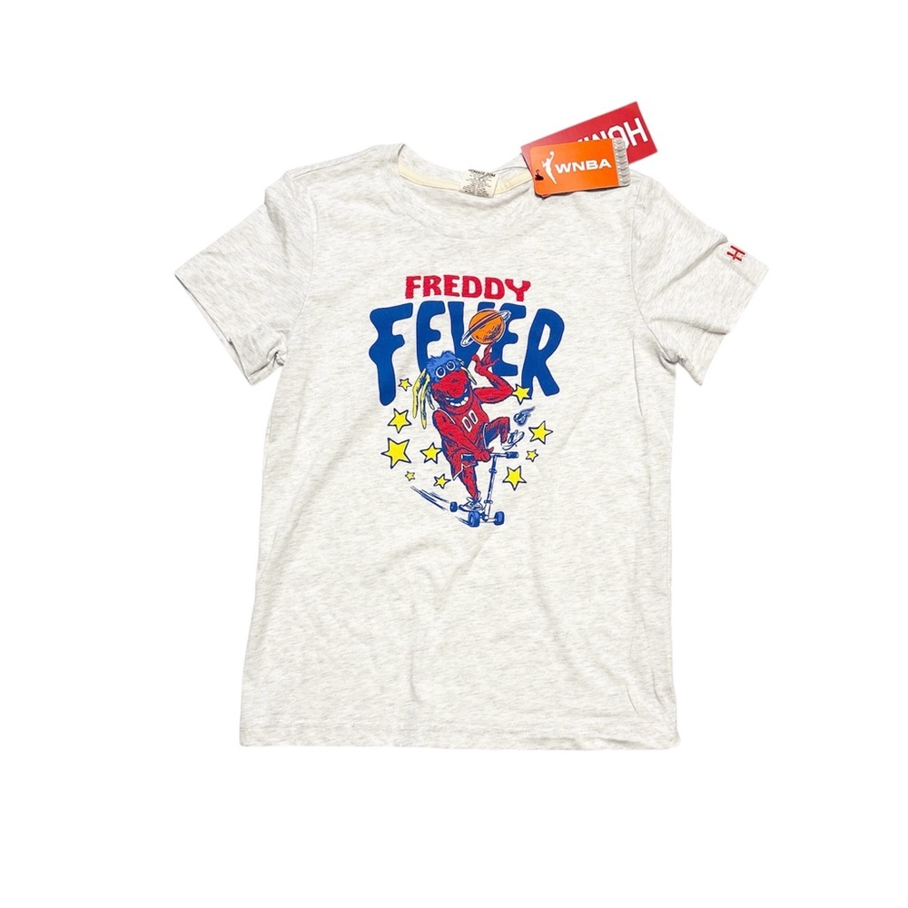 NBA Kids Freddy Fever Graphic Tee - White and Blue